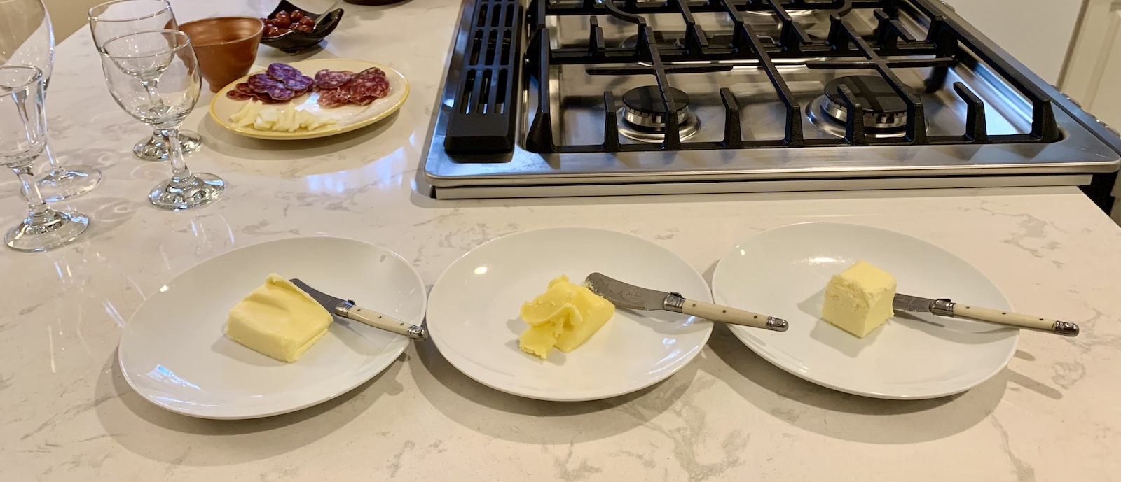 French versus American butter tasting